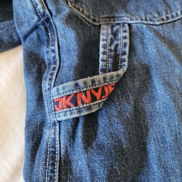 Vintage DKNY carpenter denim overalls dungarees. - Picture 3 of 5